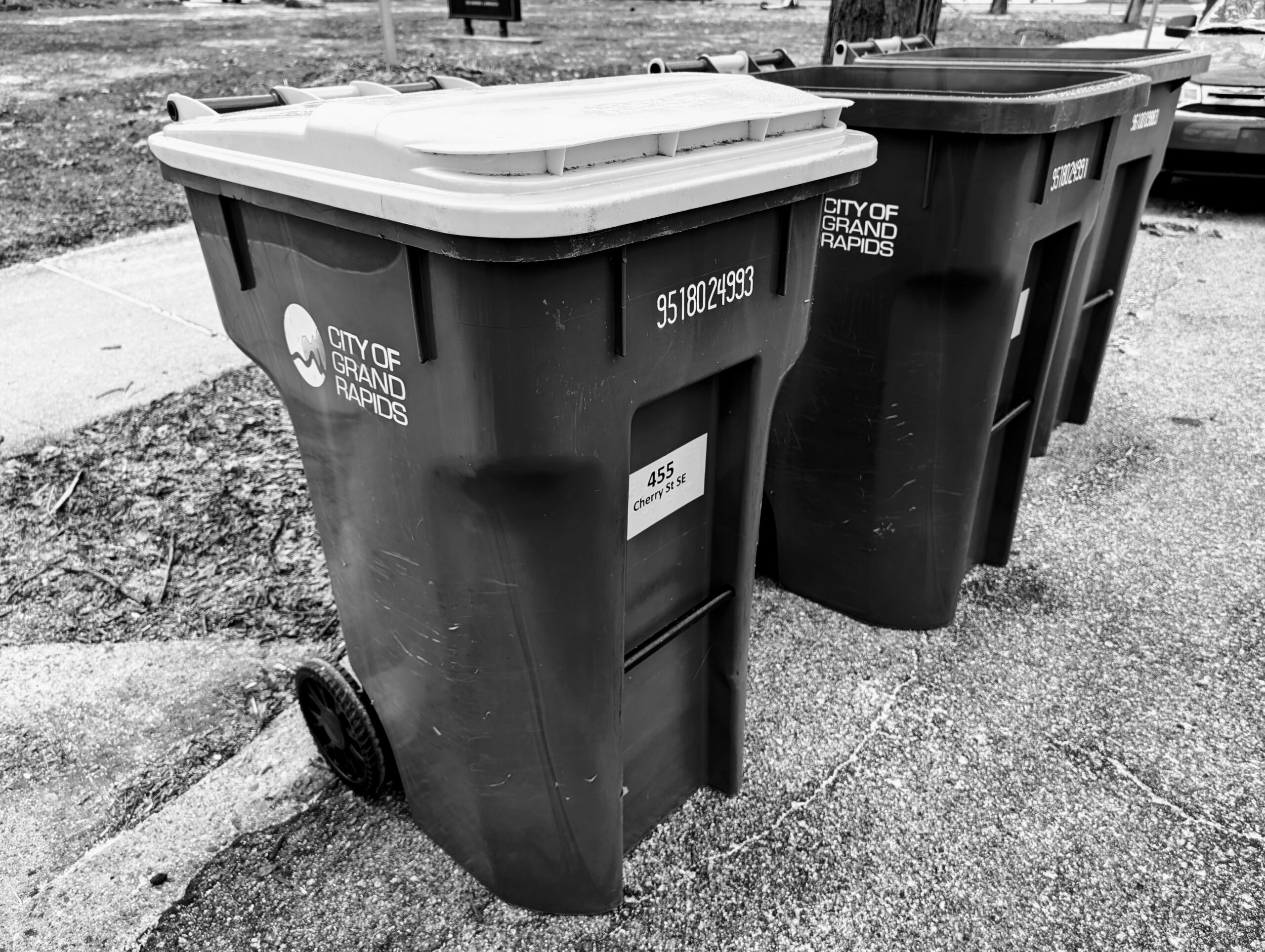 Trash cans