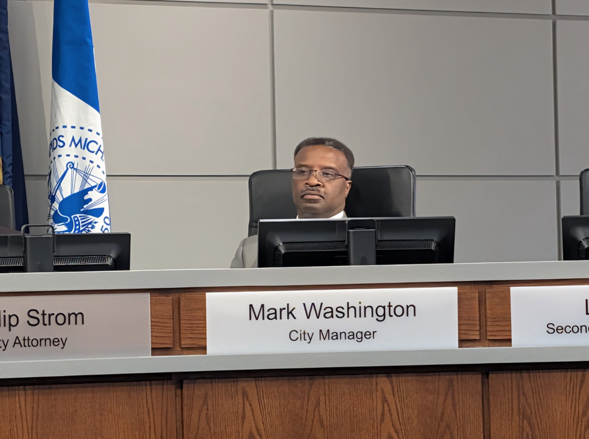 City Manager Mark Washington